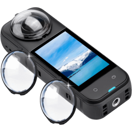 X5 Premium Lens Guard for Insta360 X5, High Transparency Tempered Glass Lens Protector Cover for Insta 360 X5 Protective Camera Anti-scratch Accessories
