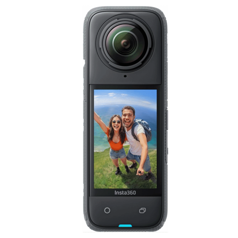 Insta360 X4-8K Waterproof 360 Action Camera, 4K Wide-Angle Video, Invisible Selfie Stick Effect, Removable Lens Guards, 135 Min Battery Life, AI Editing, Stabilization, for Sports, Travel, Outdoor